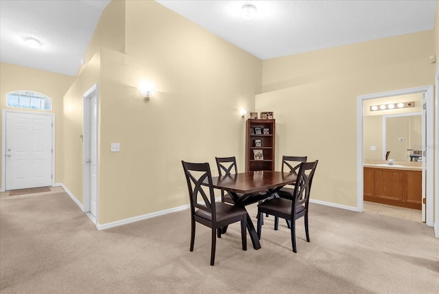637 Harbor Villa Ct, Clermont, FL 34711 - dining space featuring light carpet