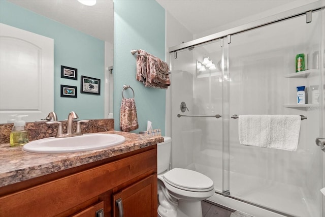 406 Benjamin Ct, Fruitland Park, FL 34731 - bathroom with vanity and a shower stall