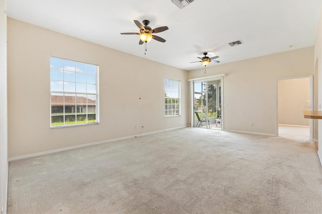 12205 SE 173rd Pl, Summerfield, FL 34491 - carpeted spare room featuring ceiling fan