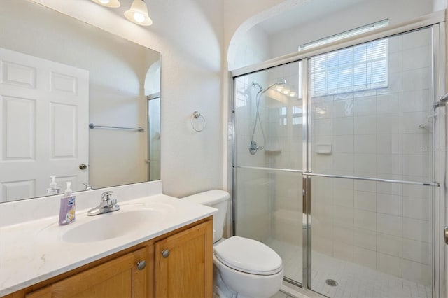 12205 SE 173rd Pl, Summerfield, FL 34491 - full bathroom featuring vanity and a stall shower