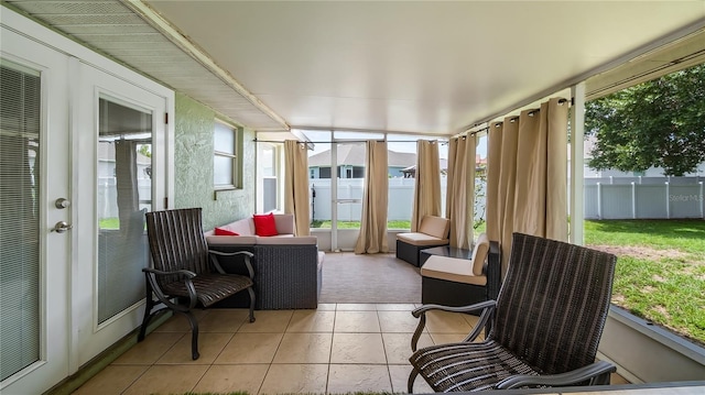 11746 Oswalt Rd, Clermont, FL 34711 - sunroom featuring french doors