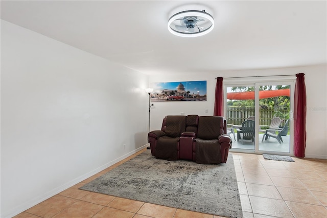 1244 Grandview Cir, Royal Palm Beach, FL 33411 - living room featuring light tile patterned floors