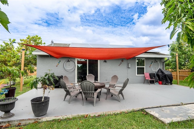 1244 Grandview Cir, Royal Palm Beach, FL 33411 - view of patio featuring grilling area
