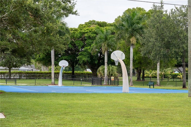 1244 Grandview Cir, Royal Palm Beach, FL 33411 - view of sport court featuring community basketball court