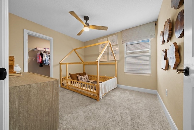 3916 Southern Vista Loop, Saint Cloud, FL 34772 - bedroom featuring carpet flooring and ceiling fan