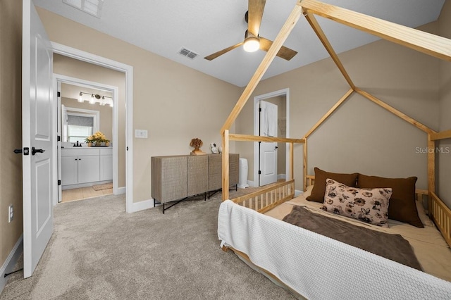 3916 Southern Vista Loop, Saint Cloud, FL 34772 - bedroom with carpet flooring and a ceiling fan