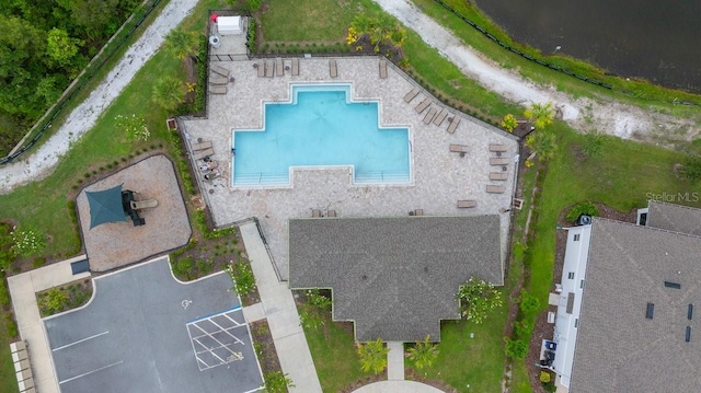 3916 Southern Vista Loop, Saint Cloud, FL 34772 - aerial view of property and surrounding area with a pool area