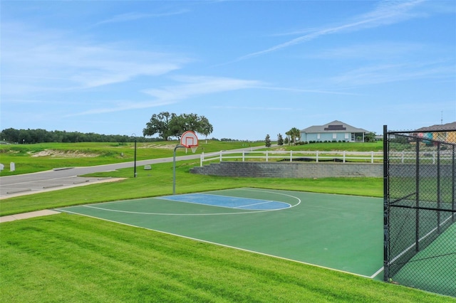 983 Fiesta Key Cir, Lady Lake, FL 32159 - view of sport court with community basketball court