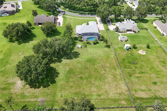 7811 Laurel View Dr, Mount Dora, FL 32757 - aerial view of property and surrounding area featuring nearby suburban area