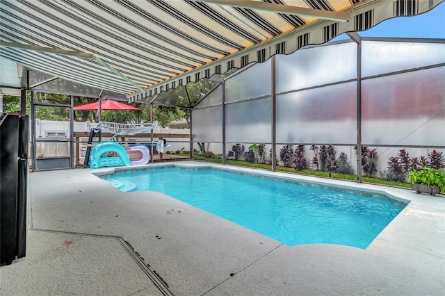 2305 Foxtree Rd, Tavares, FL 32778 - view of pool with a patio