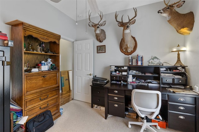 6307 Berkshire Pass, Leesburg, FL 34748 - office featuring light carpet