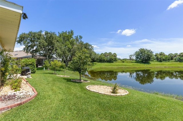 6307 Berkshire Pass, Leesburg, FL 34748 - view of grassy yard featuring a water view