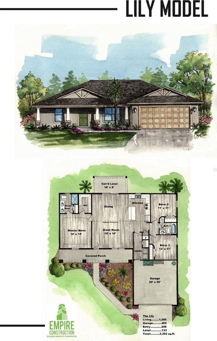 7946 N Manville Rd, Citrus Springs, FL 34434 - view of floor plan / room layout