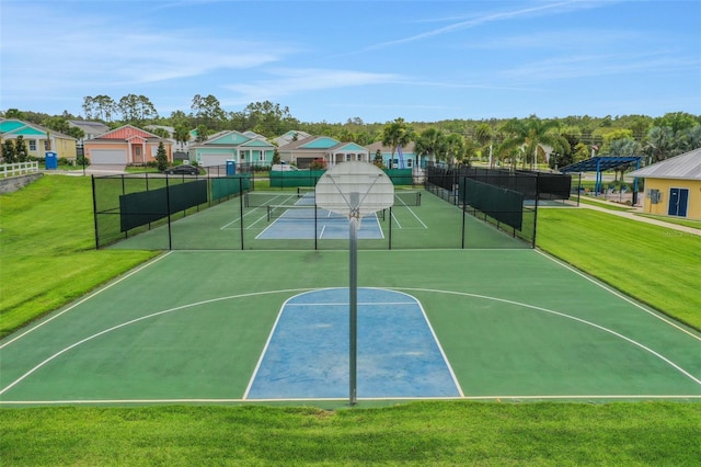 991 Fiesta Key Cir, Lady Lake, FL 32159 - view of sport court featuring a tennis court