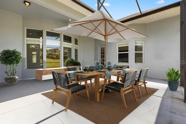 6109 Spinnaker Loop, Lady Lake, FL 32159 - view of patio / terrace featuring outdoor dining space