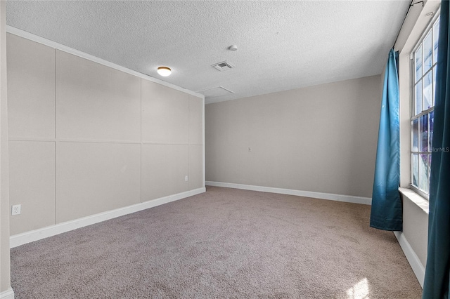 4751 Deer Run Rd, Saint Cloud, FL 34772 - carpeted spare room with a textured ceiling and baseboards