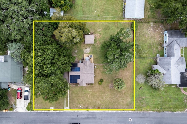 750 N Kentucky Ave, Umatilla, FL 32784 - view of property location with property boundaries highlighted