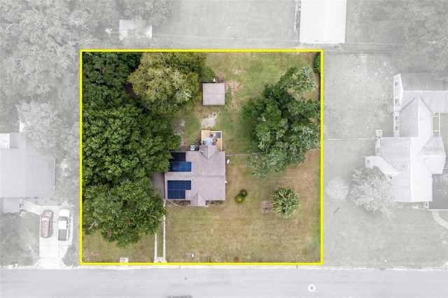 750 N Kentucky Ave, Umatilla, FL 32784 - view of property location featuring property parcel outlined