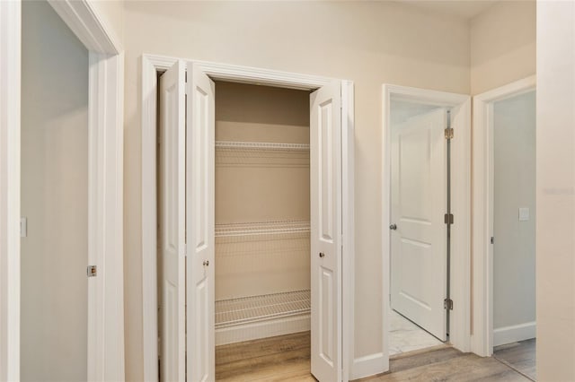 view of closet