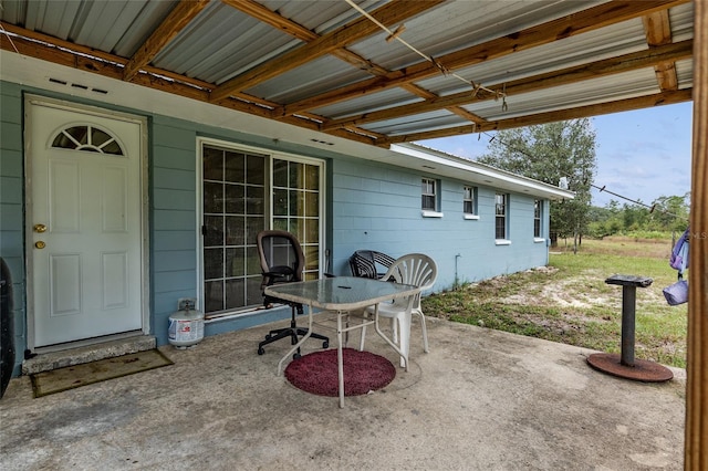 view of patio / terrace