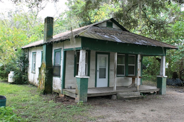 view of property exterior