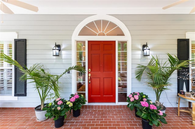 view of property entrance