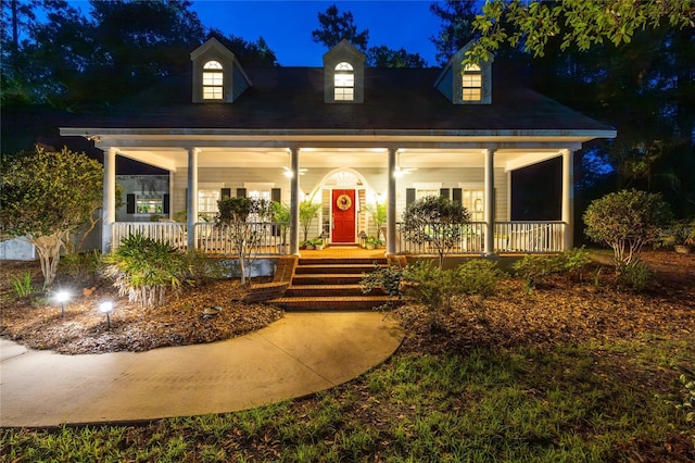 7108 NW 41st Ln, Gainesville, FL 32606 - view of front of house with a porch