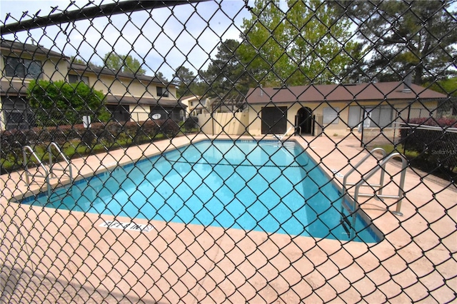 view of pool