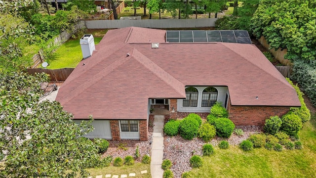 view of birds eye view of property