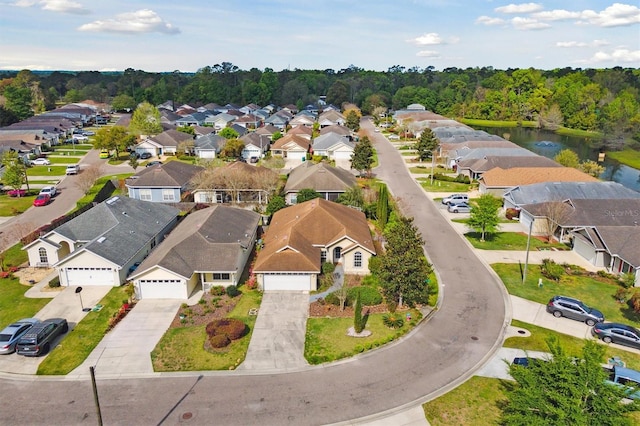 view of aerial view