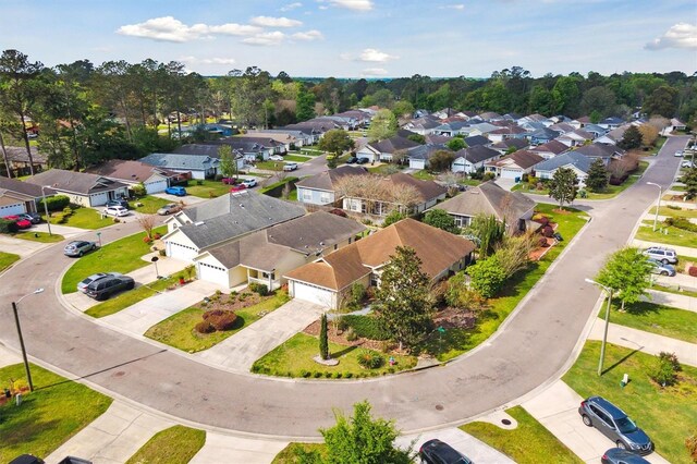 view of aerial view