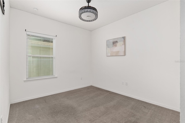 unfurnished room with carpet