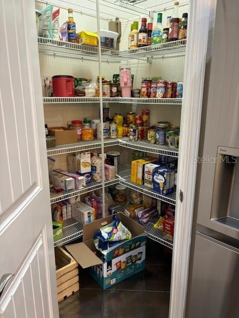 view of pantry