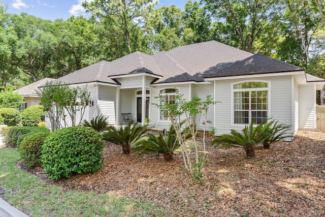 view of ranch-style home