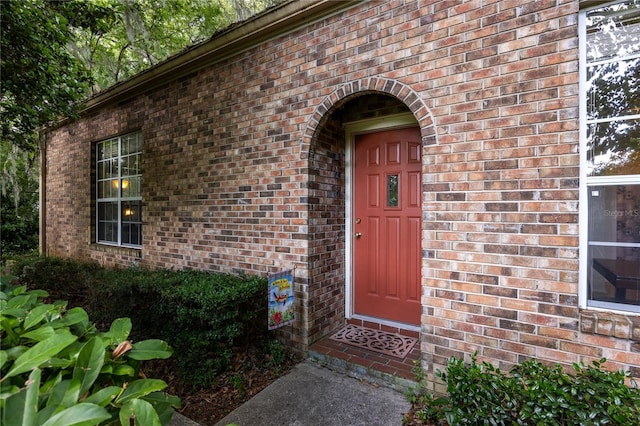 view of property entrance