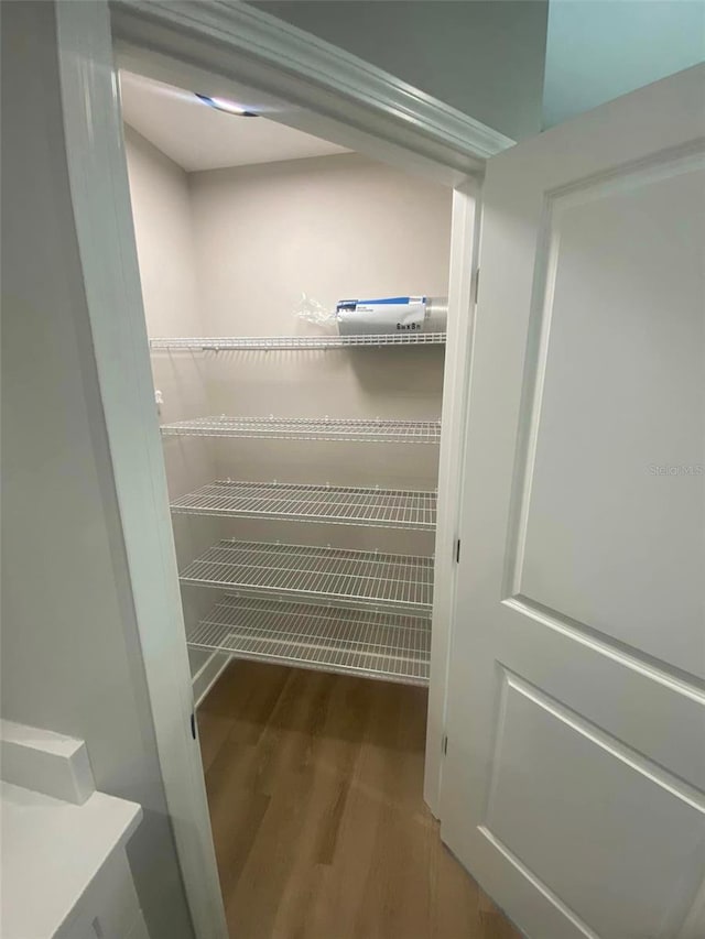 view of pantry