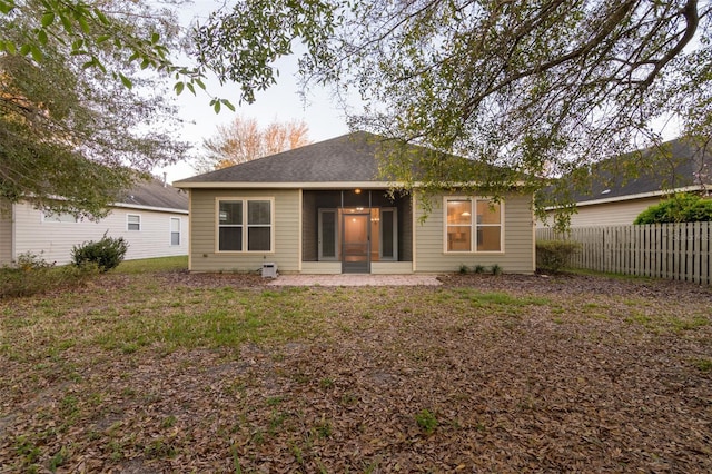 view of back of house