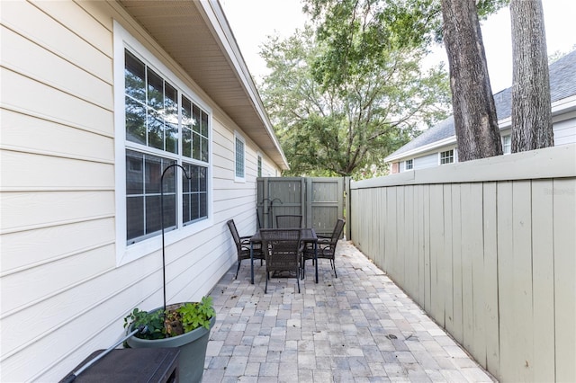 view of patio / terrace