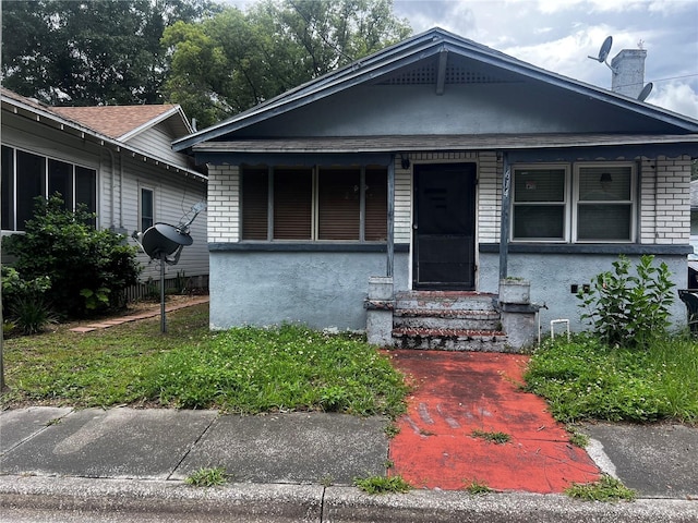 view of bungalow