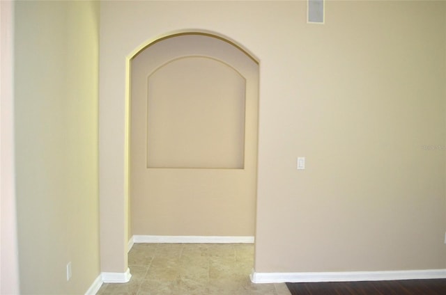 interior space featuring hardwood / wood-style floors