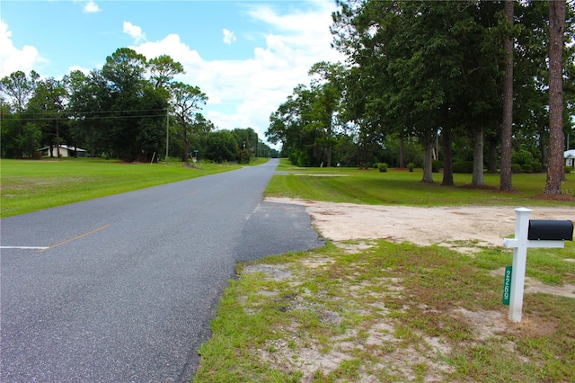 view of road