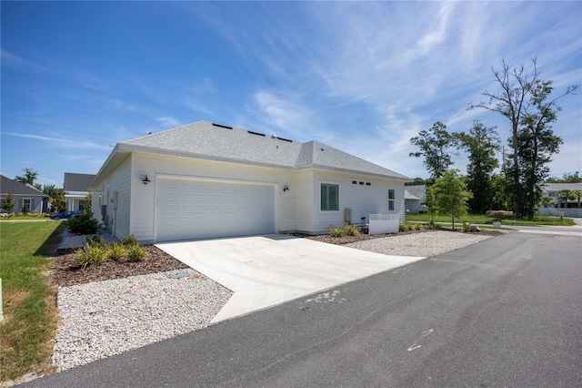 ranch-style house with a garage