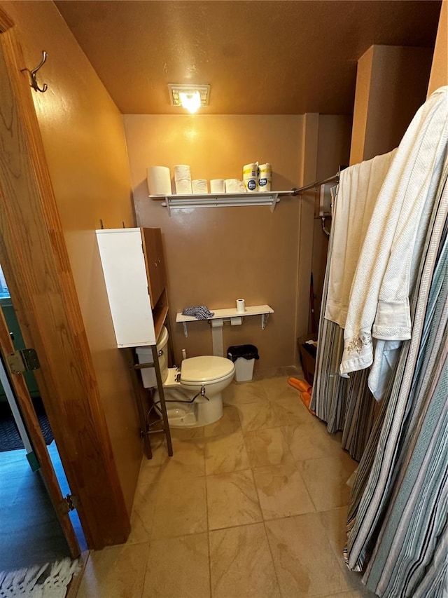 bathroom with toilet