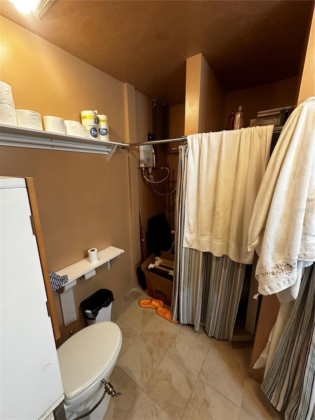 bathroom with toilet