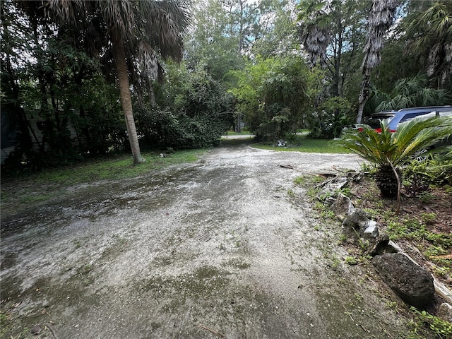 view of road