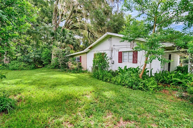 view of yard