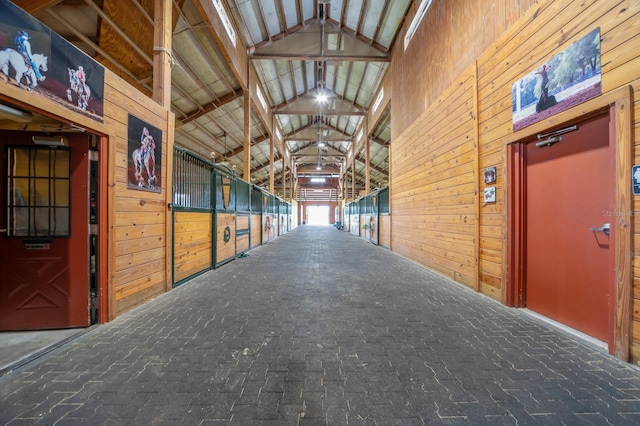 view of stable