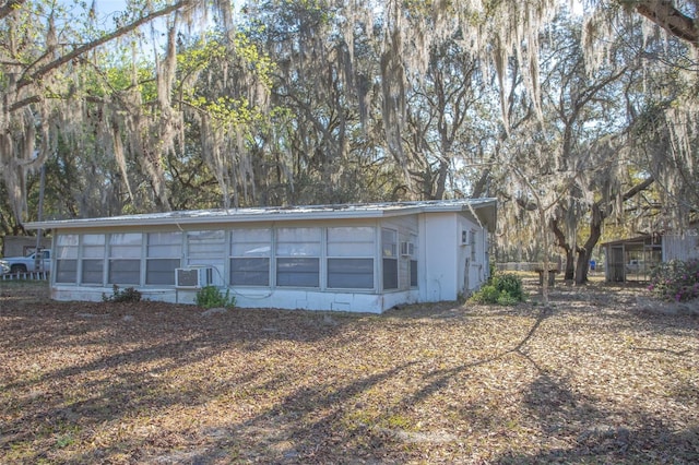 view of back of property