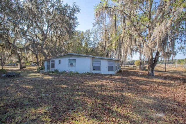 view of property exterior