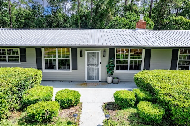 view of ranch-style home